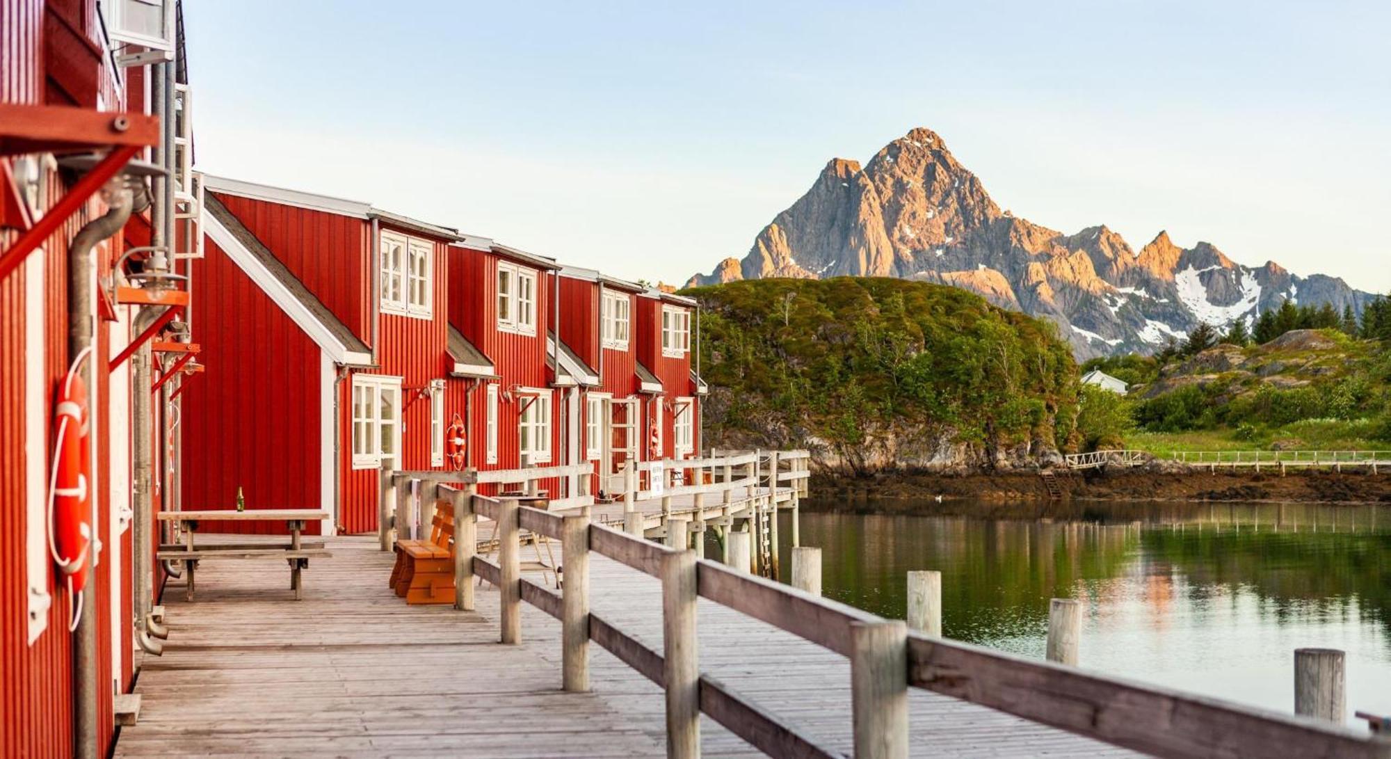 Nyvagar Rorbuhotell - By Classic Norway Hotels Kabelvåg Exterior foto